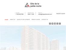 Tablet Screenshot of gitelapetitemotte.com